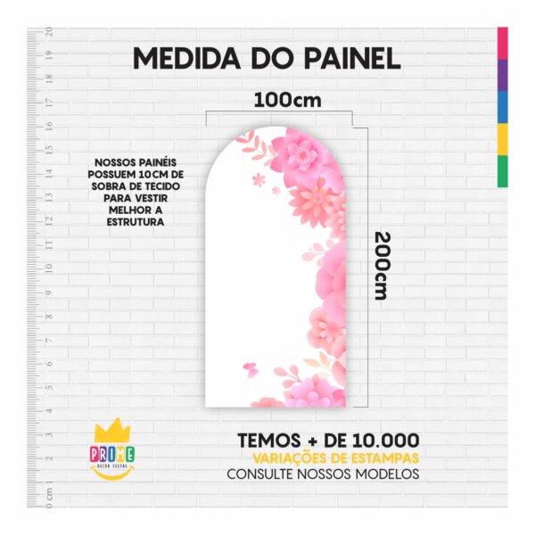 Painel De Festa Romano Decorativo Dia das Mães 2025 - Image 4